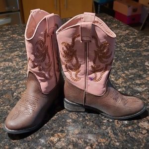 Cowgirl Boots Girls Size 10